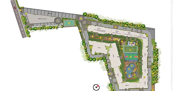 K Raheja Modern Vivarea K Raheja Vivarea Master Plan