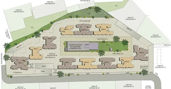 K Raheja Amaltis Master Raheja Sion Master Plan