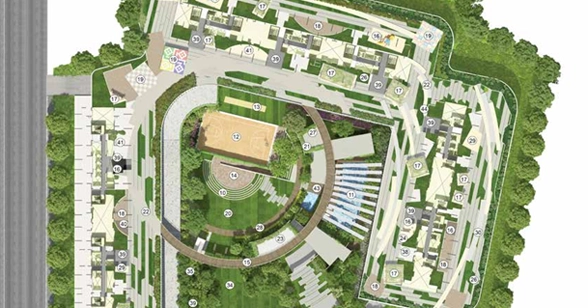 Godrej Emerald Waters ICC Master Plan